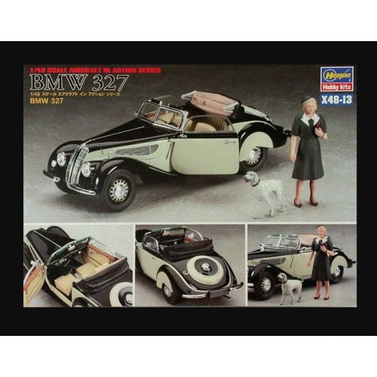 1/48 BMW 327 Vintage Convertible Car for German Officers