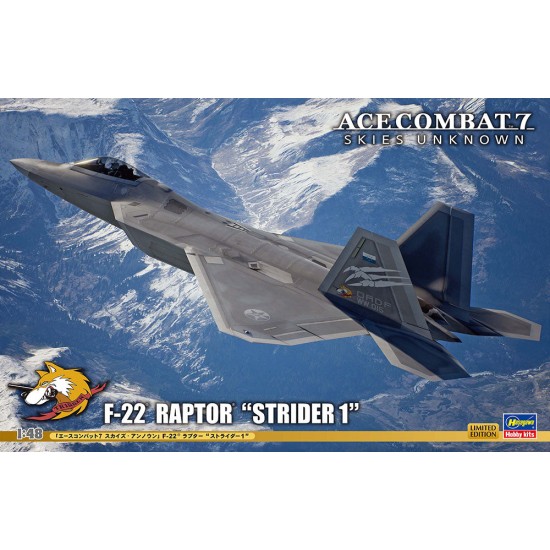 1/48 [Ace Combat 7 Skies Unknown] F-22 Raptor 'Strider 1'