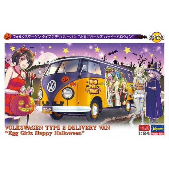 1/24 Volkswagen Type 2 Delivery Van 'Egg Girls Happy Helloween' SP573