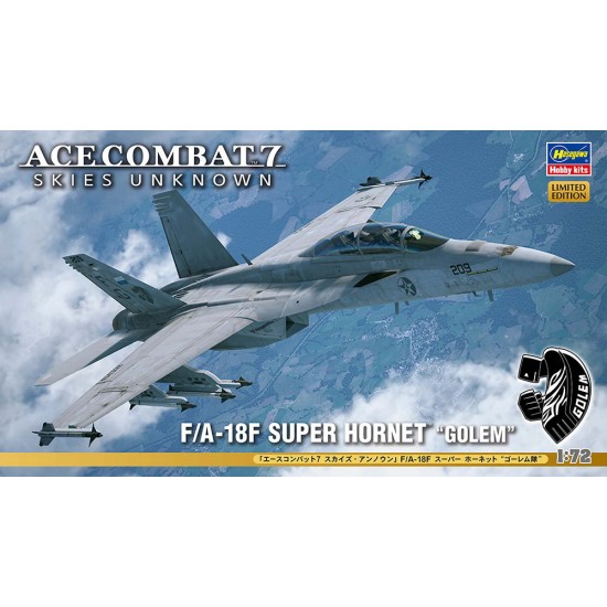 1/72 (Ace Combat 7 Skies Unknown) F/A-18F Super Hornet "Golem" SP596