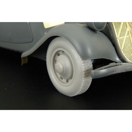 1/35 Citroen 11CV Wheels for Tamiya kits