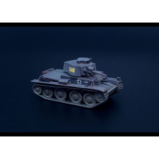 1/120 TT Scale PzKpfw 38(t) ausf.G Resin Kit