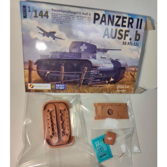 1/144 WWII German Panzer II Ausf.B