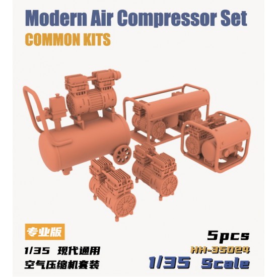 1/35 Modern Air Compressor Set