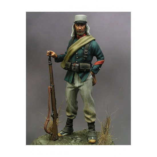 54mm Scale Spanish Infantry Soldier, Morocco 1910 (metal figure)