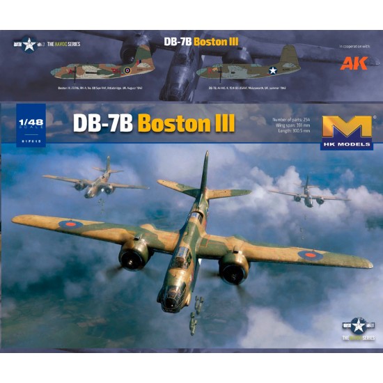 1/48 DB-7B Boston III (A-20 early version) Medium Bomber