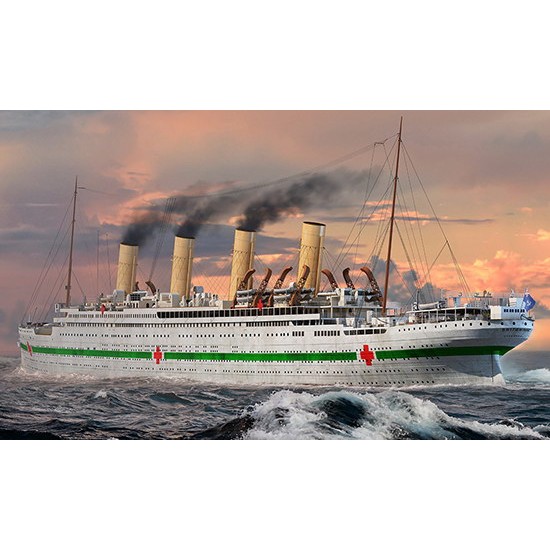 1/700 HMHS Britannic White Star Ship