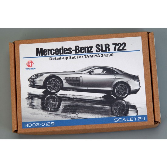 Detail-up parts for 1/24 Mercedes-Benz SLR McLaren 722 for Tamiya kit