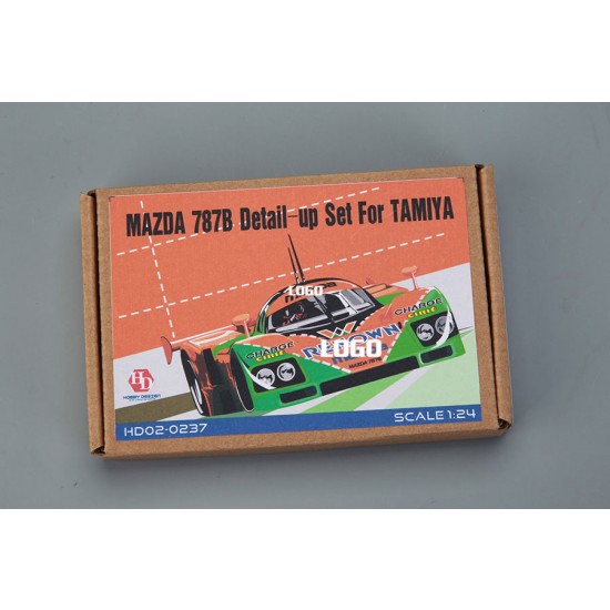 1/24 MAZDA 787B Detail-up set for Tamiya kit (PE + Metal + Resin parts)