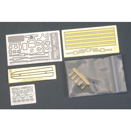 1/24 Skyline 2000 Turbo RS DR30'83 Detail Set for Aoshima kits