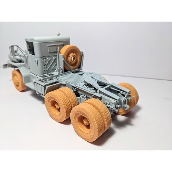 1/35 M54/M800 Trucks Wheels Civilian version for AFV Club 