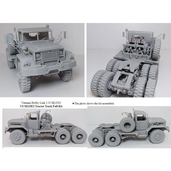 1/35 US Mack M123E2 Tractor Truck Full Resin kit