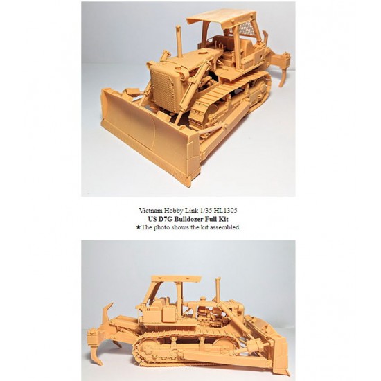 1/35 US D7G Bulldozer Full Resin kit