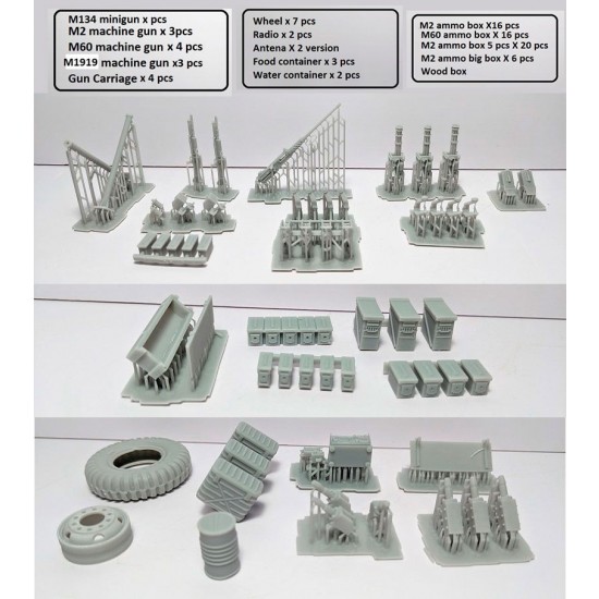 1/35 Vietnam War US Gun Truck Accessory