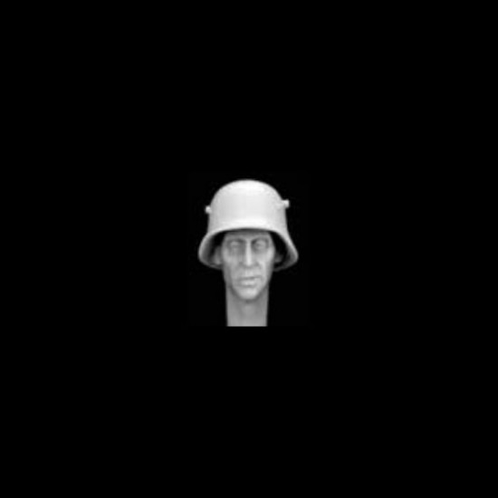 1/35 Head with German M18 Steel Helmet (WWI to WWII) Vol. 2