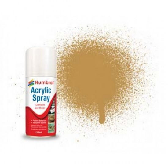 Acrylic Spray Paint - No.93 Desert Yellow (150ml)