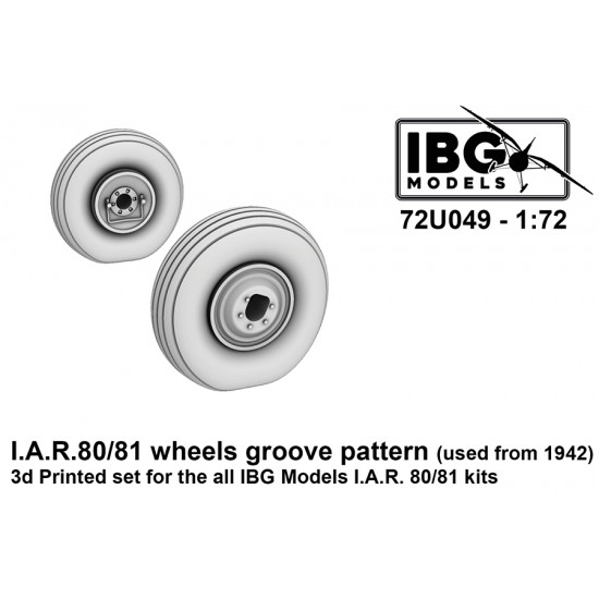 1/72 I.A.R. 80/81 Wheels Groove Pattern (from 1942)