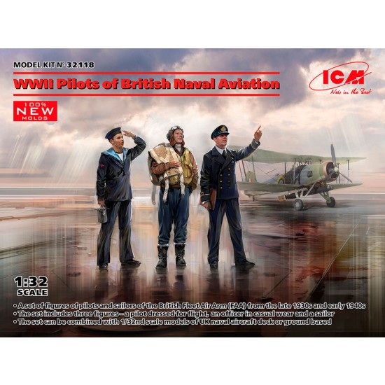 1/32 WWII Pilots of British Naval Aviation