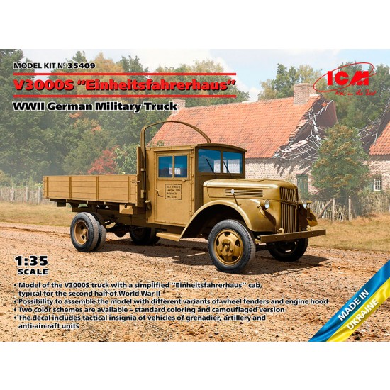 1/35 WWII German V3000S Einheitsfahrerhaus Truck