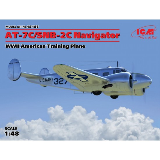 1/48 WWII American Training Plane Beechcraft AT-7C/SNB-2C Navigator