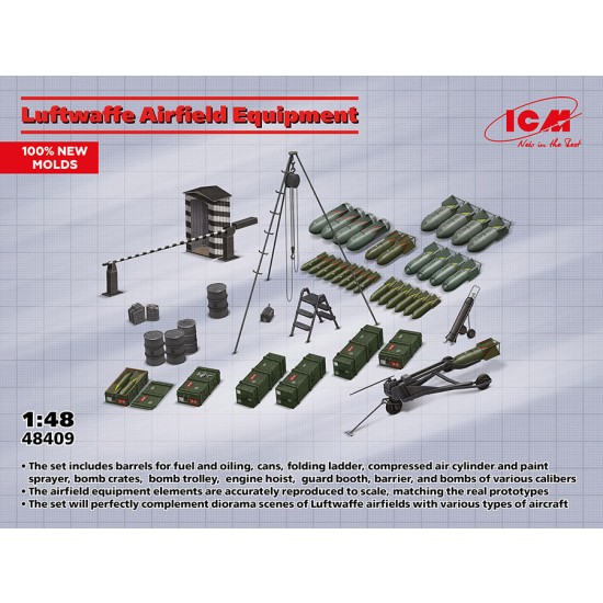 1/48 Luftwaffe Airfield Equipment