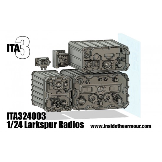 1/24 British Military Vehicles Larkspur Radios