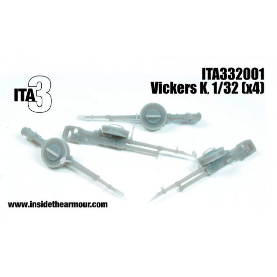 1/32 Vickers K MGs (4pcs)