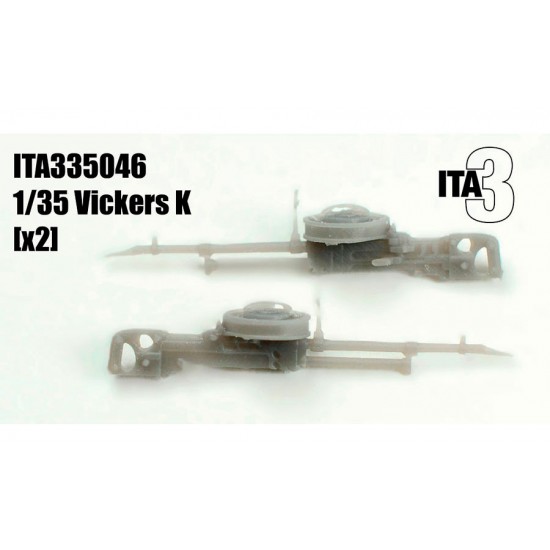 1/35 Vickers K MGs for LRDG/SAS (2pcs)