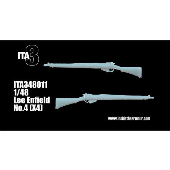 1/48 Lee Enfield No.4 Rifles (4pcs)