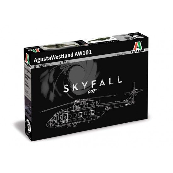 1/72 AgustaWestland AW-101 ''SKYFALL'' 007 movie