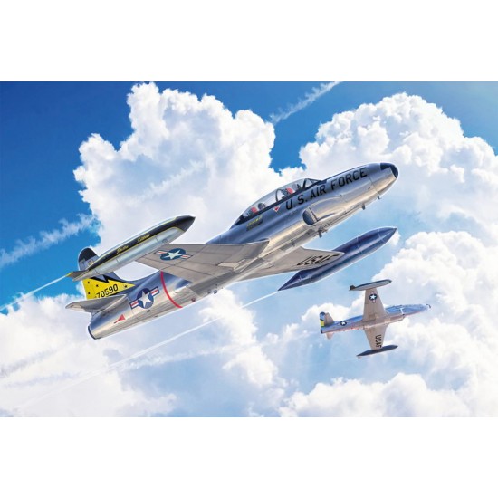 1/72 Lockheed T-33A "Shooting Star" w/Super Decals