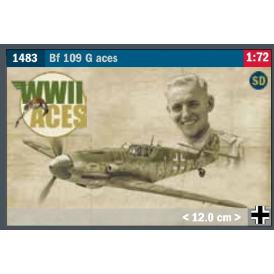 1/72 Bf 109 G aces