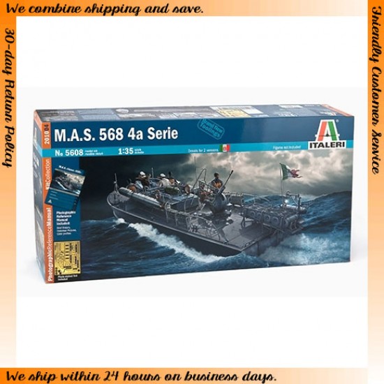 1/35 M.A.S. 568 4a Serie Italian Fast Patrol Boat