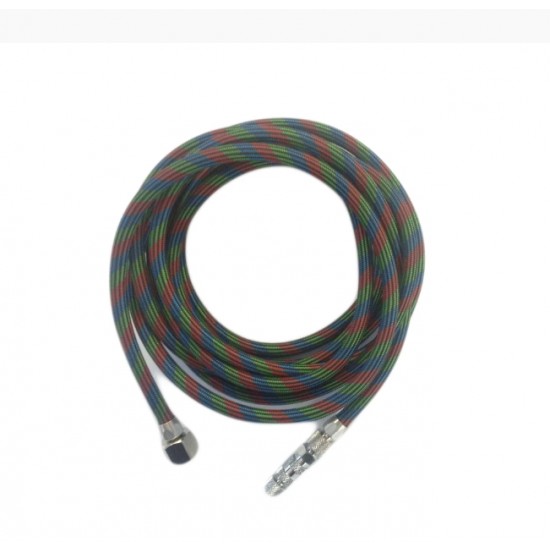 Braided Airbrush Hose 3m and Quick Connect Fitting