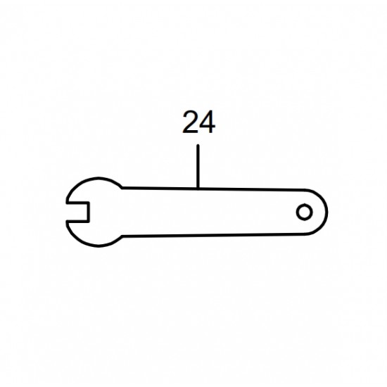 Wrench/Spanner for Sparmax Airbrush GP35-850 SP020-35 Max DH Series