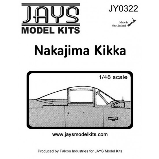 1/48 Nakajima Kikka Vacuum Form Canopy 