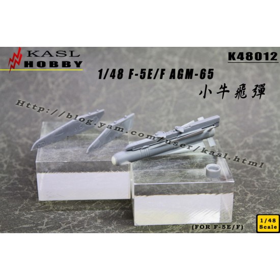 1/48 AGM-65B Maverick (Pylon For F-5E/F) [2pcs]