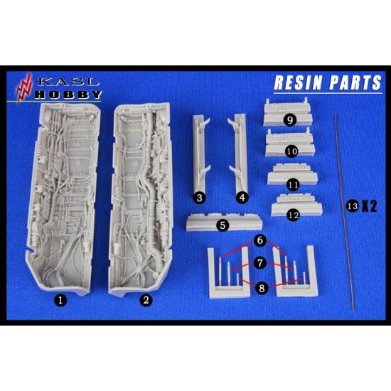 1/48 F-35B Weapons Bay Set for Kitty Hawk kits