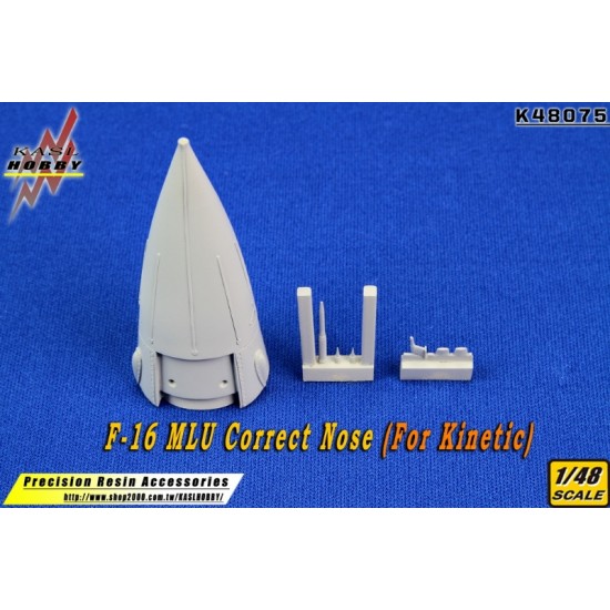 1/48 F-16 MLU Correct Nose for Kinetic kits