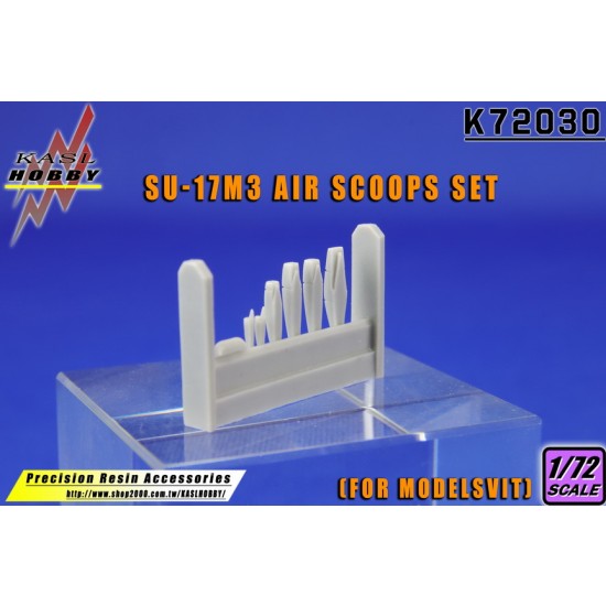 1/72 Sukhoi SU-17M3 Air Scoops Set for Modelsvit kits