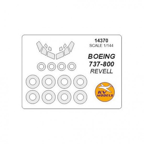 1/144 Boeing 737-800 Masks for Revell #04268/04245/04238/04241/04271/04202/64202/64268