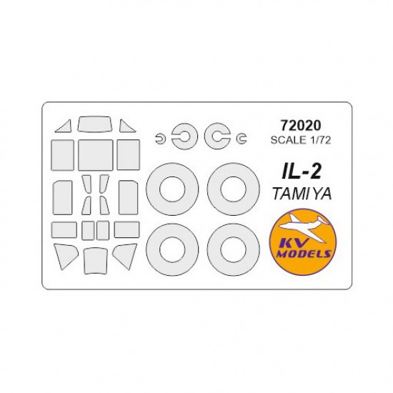 1/72 IL-2 Masking for Tamiya #60781