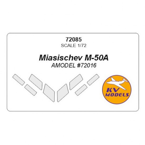 1/72 Myasishev M-50A Masking for Amodel #72016