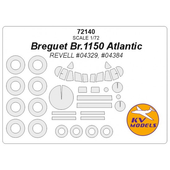 1/72 Breguet Br.1150 Atlantic Masking for Revell kits