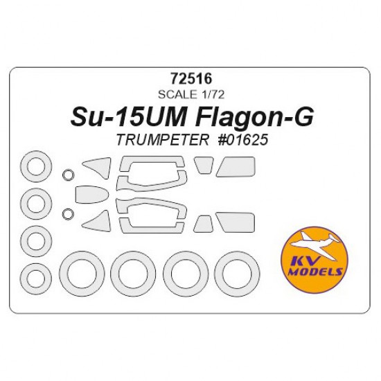 1/72 Su-15UM Flagon-G Masking for Trumpeter #01625