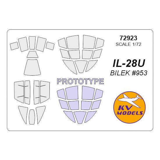 1/72 IL-28U Masking for Bilek #953