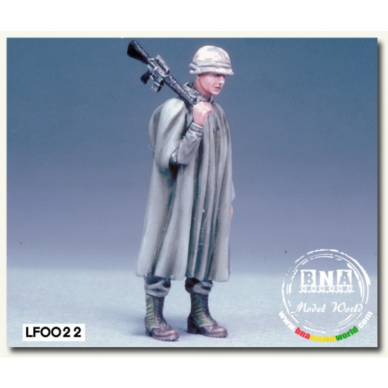 1/35 US Soldier Poncho Clad (Vietnam)