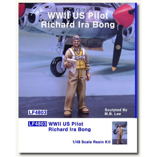 1/48 WWII US Pilot (Richard Ira Bong)