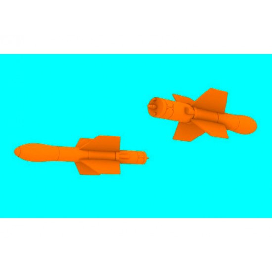 1/72 AS.12 Air-to-surface Missile (2pcs) for Alouette III, Wasp, Lynx, Wessex