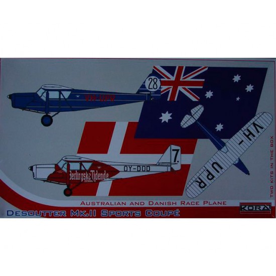 1/72 Desoutter Mk.II Sports Coupe-Australian and Danish [KARA]